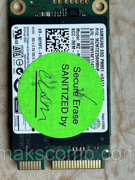 Msata pm851 discount