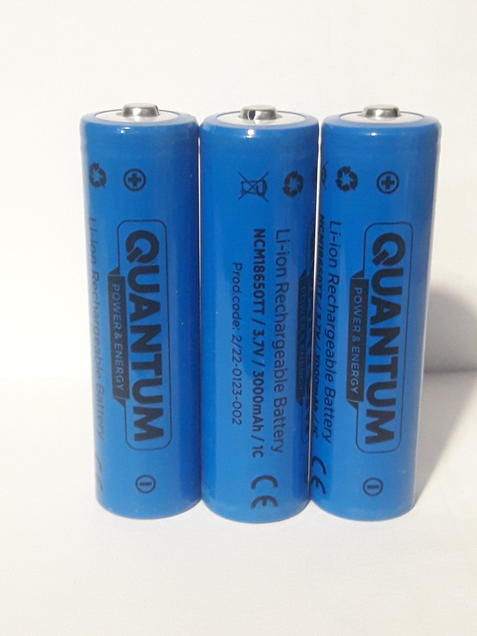 Аккумулятор Литий-ионный Quantum Li-ion ICR18650, 3000 MAh, 0.5-1С с ...