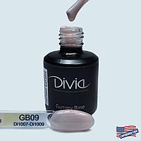 База камуфлирующая Divia Gummy Base (GB1509 Nude), Di1008, 15ml