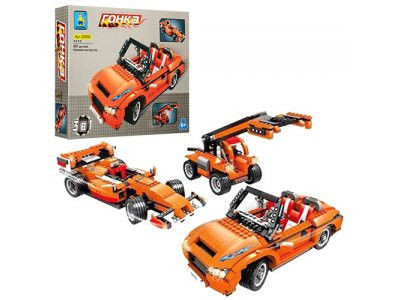 Конструктор AUSINI машинка 3в1 25905