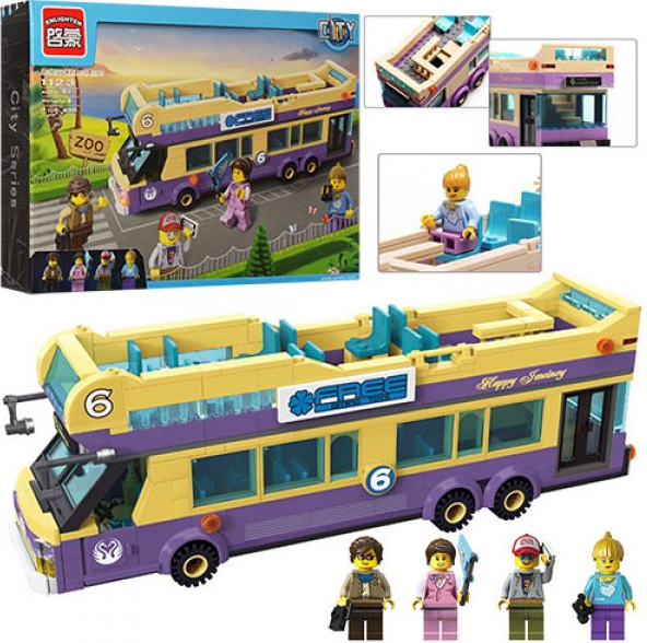 Конструктор BRICK 1123 автобус (455 деталей)