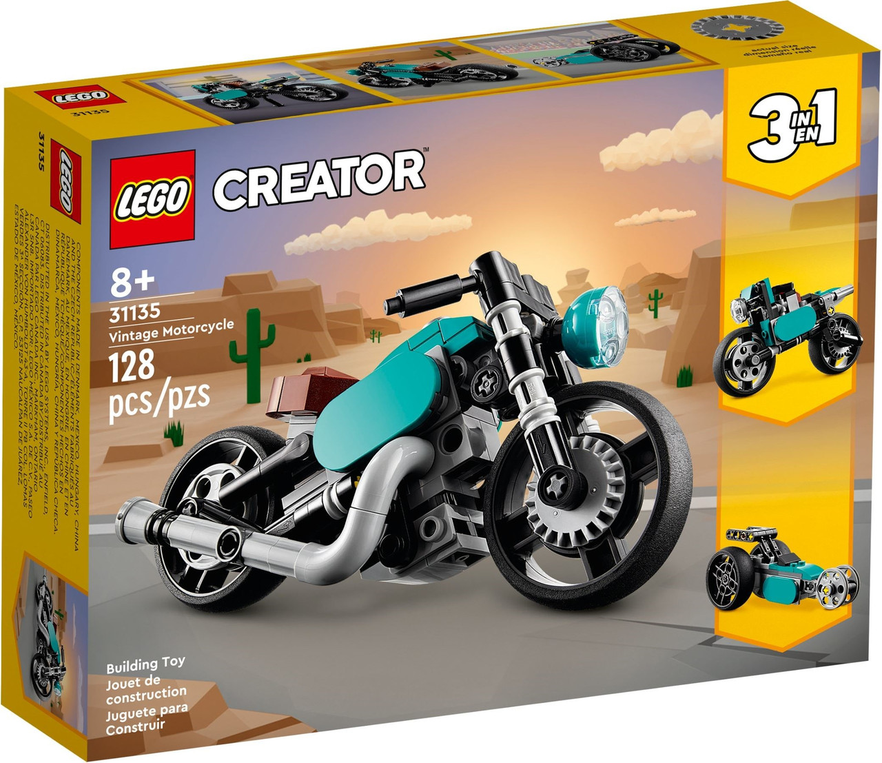 Lego Creator Вінтажний мотоцикл 31135