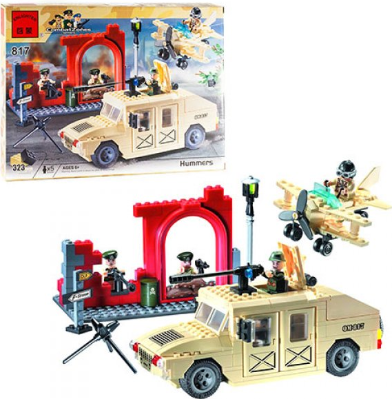 Конструктор BRICK 817 Hummer (323 деталі)