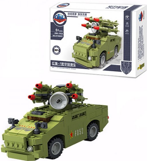 Конструктор GBL KY98401 військова машина (266 деталей)