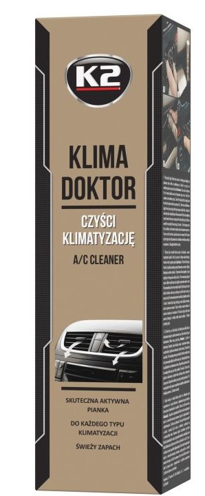 Очиститель кондиционера K2 KLIMA DOKTOR, 500 мл Аэрозоль - фото 4 - id-p1770981396