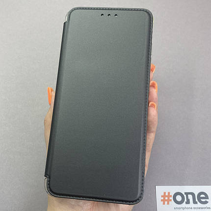 Чохол-книга для Samsung Galaxy A52 матова книжка на телефон самсунг галаксі а52 чорна y7u, фото 1