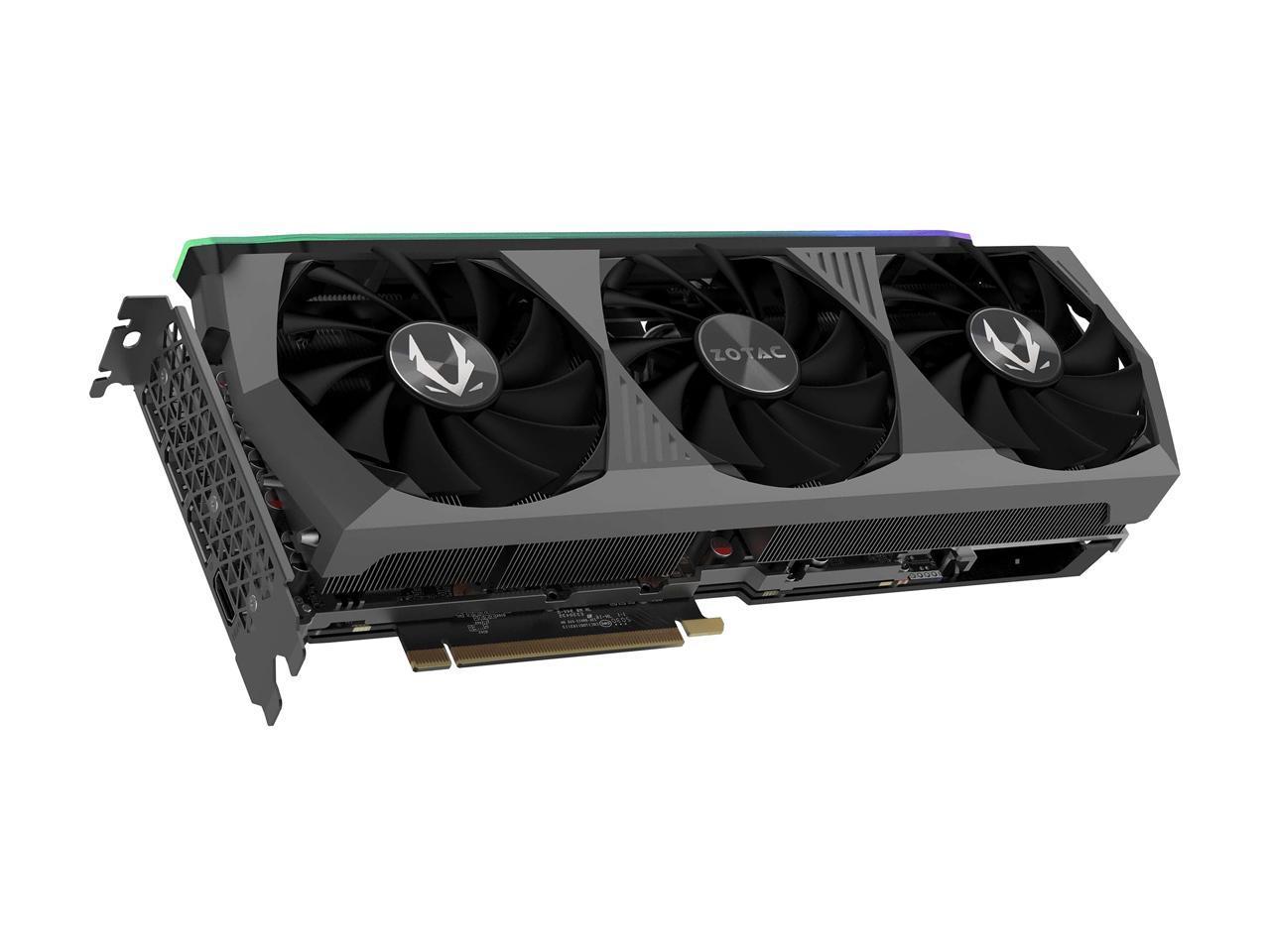 Видеокарта ZOTAC GeForce RTX 3080 AMP Holo 10GB GDDR6X 320-bit PCIE 4.0, HoloBlack - фото 5 - id-p1770977084