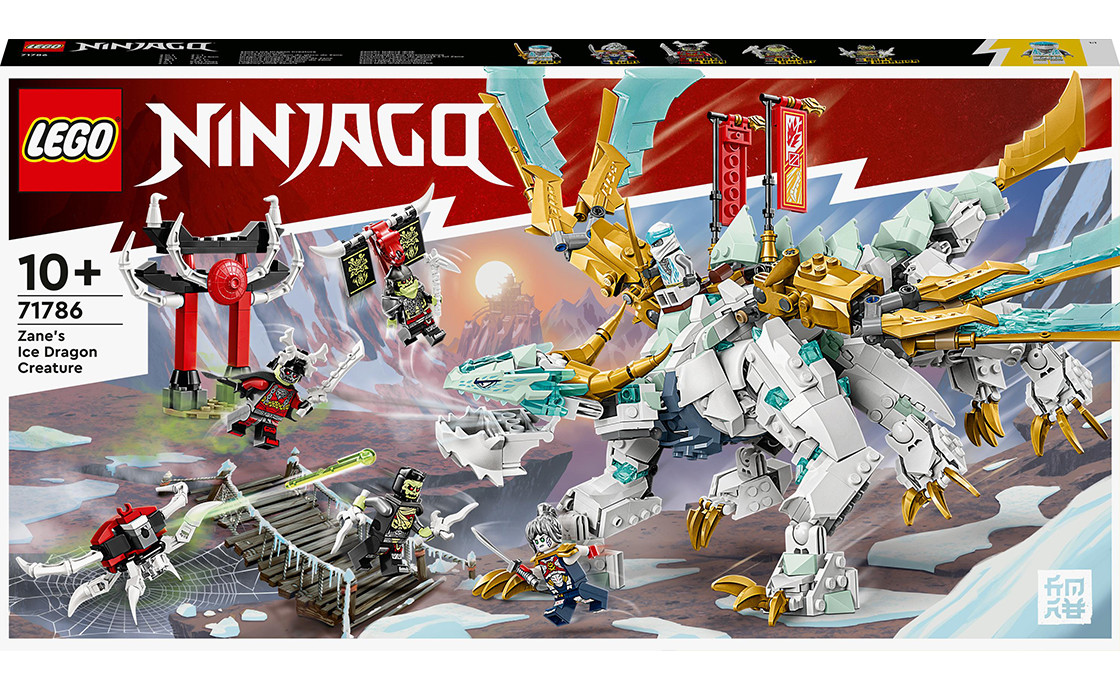 LEGO Ninjago Істота Крижаний Дракон Зейна 973 деталі (71786)