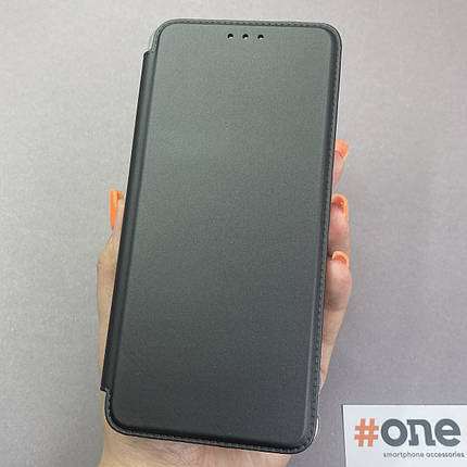 Чохол-книга для Samsung Galaxy A51 матова книжка на телефон самсунг галаксі а51 чорна y7u, фото 1