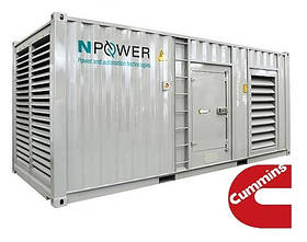 Дизельний генератор NPOWER з двигуном CUMMINS 2750 кВА