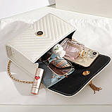 Маленька жіноча сумка через плече сумка-месенджер 18.5х7.5х13.5 см, фото 5