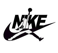 Виниловая наклейка для декора Nike Air Jordan 50см