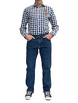 Джинси Montana Maksim 03 (100% cotton, zip) - синій, фото 5