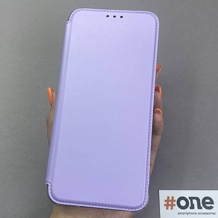 Чохол-книга для Xiaomi Redmi 9C матова книжка на телефон сяомі редмі 9с бузкова y7u, фото 1