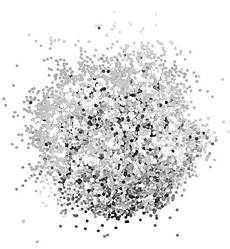 Конфетті лусочки, вага – 50 г, розмір – 3 мм, колір – срібло