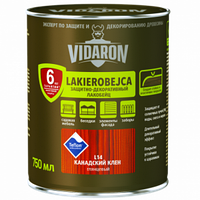 Лакобейц захисно-декоративний засіб для деревини АМЕРИКАНСЬКЕ ЧЕРВОНЕ ДЕРЕВО L06 , 0,75л Vidaron