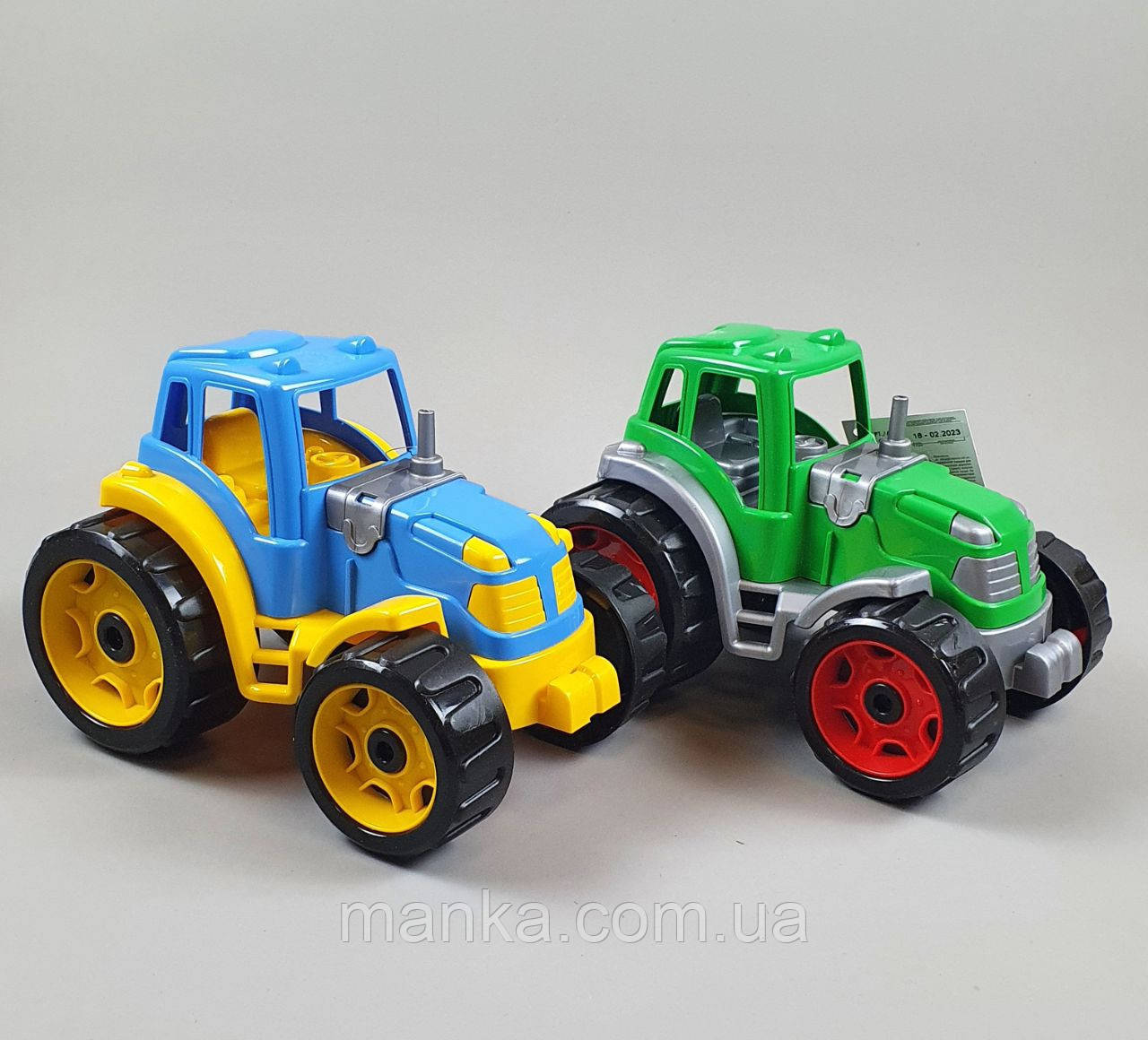 Трактор 3800 (8) "Technok Toys" 3 кольори, в сітці, фото 1
