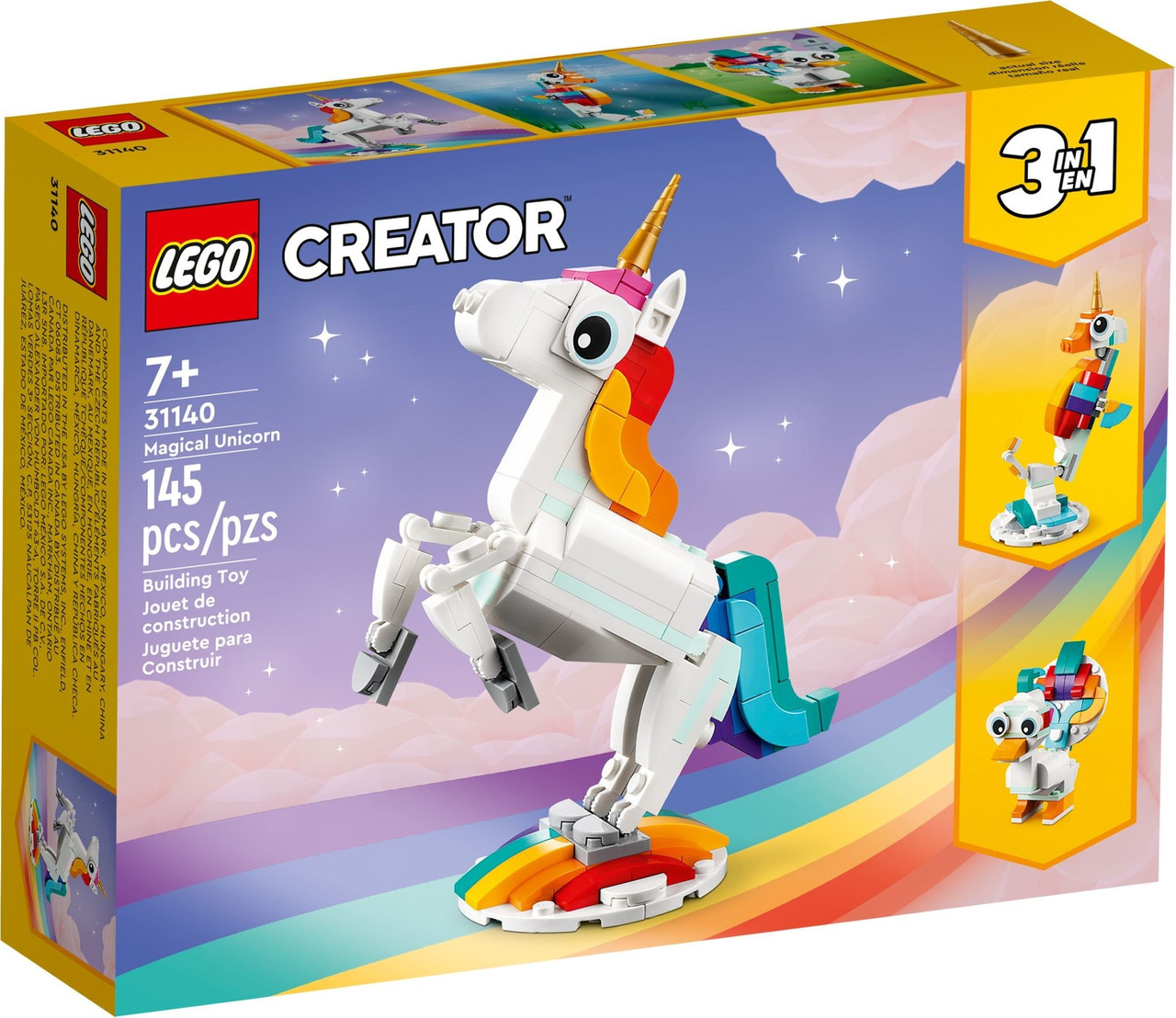 Lego Creator Чарівний єдиноріг 31140