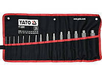 Набір пробійники отворів 2-22 мм 15 штук YATO YT-3591
