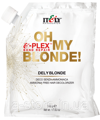 ITELY HAIRFASHION DELY BLONDE БЕЗАМІАЧНИЙ ОСВІТЛЮВАЛЬНИЙ ПОРОШОК 500 ГР