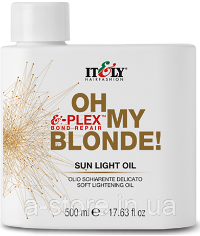 ITELY HAIRFASHION SUN LIGHT OIL ОСВІТЛЮВАЛЬНА ОЛІЯ ДЛЯ ВОЛОССЯ БЕЗ АМІАКУ 500 МЛ
