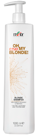 ITELY HAIRFASHION OH MY BLONDE SHAMPOO ШАМПУНЬ ДЛЯ ОСВІТЛЕНОГО ВОЛОССЯ
