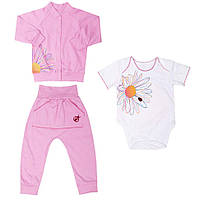 Дитячий костюм Сонечко для дівчинки рожевий
