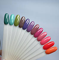 Лімітірова серія гель лаків GeliX №01 - смарагдовий