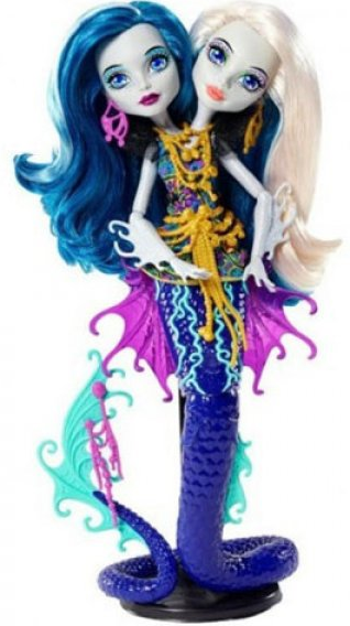 Лялька "Блискавки" з м/ф "Великий страшний (Scarrier) Риф" Monster High
