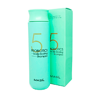 Шампунь для волосся глибоке очищення шкіри голови Masil 5 Probiotics Scalp Scaling Shampoo, 300 мл
