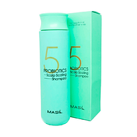 Шампунь для волос глубокое очищения кожи головы Masil 5 Probiotics Scalp Scaling Shampoo, 300 мл