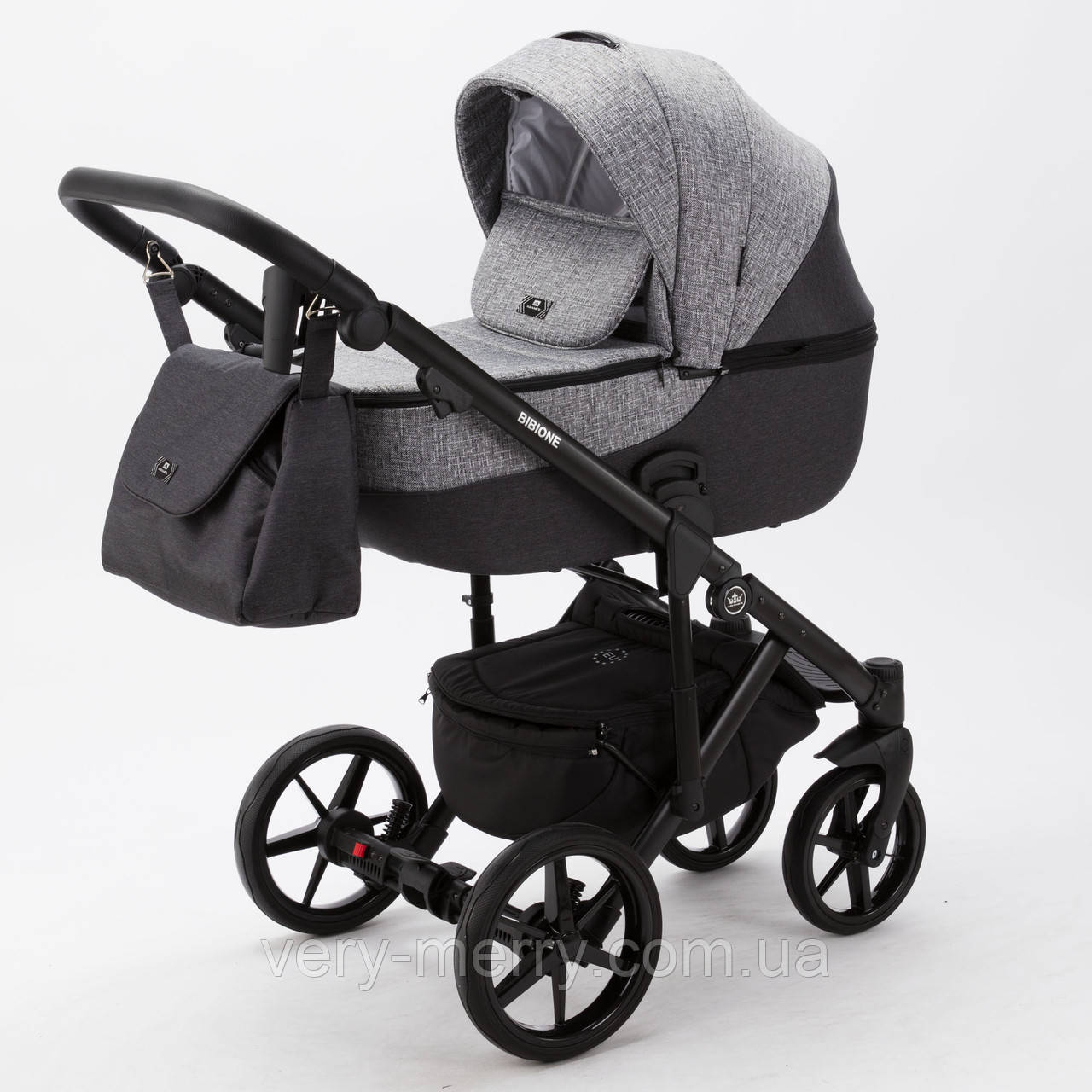 Универсальная коляска 2 в 1 Adamex Bibione (Адамекс Бибионе) TKB-4 Tip ...