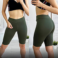 Жіночі велосипедки, колір хакі, розмір S