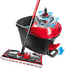 Набір для прибирання Vileda Ultramat Turbo XL - швабра з телескопічною ручкою та відро з педальним віджимом, 42 см, фото 2