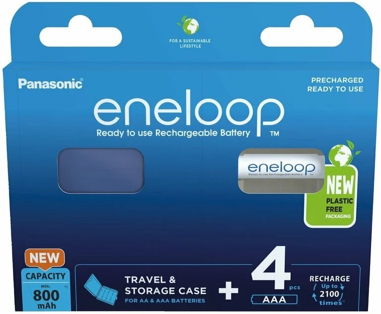 Акумулятор Panasonic Eneloop AAA 800 8BP mAh 4 шт.