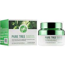 Крем для обличчя Enough Pure Tree Balancing Pro Calming Cream заспокійливий  з екстрактом чайного дерева 50 мл