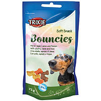 Лакомство для собак Trixie «Bouncies» 75 г с ягненком домашней птицей и рубцом