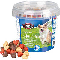 Лакомство для собак Trixie «Mini Hearts» 200 г ассорти вкусов вкусняшка для дрессировки снеки для собак