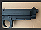 Кобура пластикова Amomax Beretta T92G2F чорна, фото 8