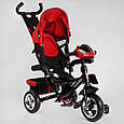 Велосипед триколісний дитячий з капюшоном 6588/71-008 Best Trike, колеса піна, музична фара зі світлом, фото 6
