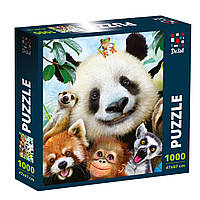 Пазлы "Zoo Selfie", ТМ Vladi Toys, Украина (DT1000-03)