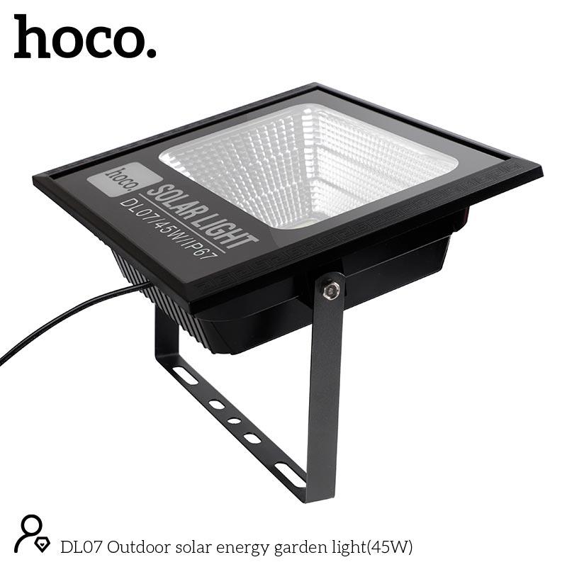 Лампа-прожектор с солнечной панелью HOCO DL07 45W - фото 2 - id-p1771046377