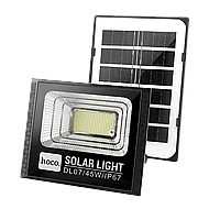 Лампа-прожектор с солнечной панелью HOCO DL07 45W