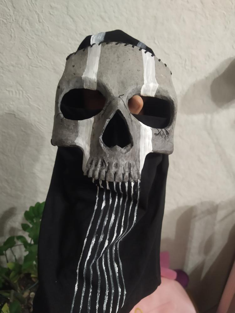 STL file Call of Duty Modern Warfare 2 Ghost Mask 🤙・3D print