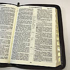 Канонічна біблія, синодального перекладу, шкірозамінник на замку з блискавкою, Священне Писання (російська), фото 9