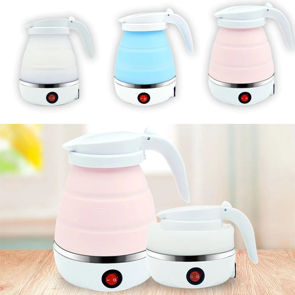Електрочайник складаний Travel Folding 600ml. YP-889 Колір: рожевий