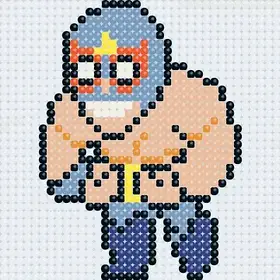 Дитяча алмазна мозаїка Origami Бравл Старс Ель Прімо 10*10 см