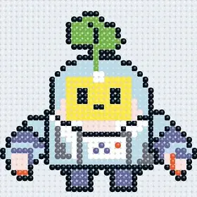 Дитяча алмазна мозаїка Origami Бравл Старс Спрут 10*10 см