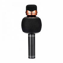 Бездротовий мікрофон караоке блютуз WSTER WS-2911 Bluetooth динамік. Колір: чорний, фото 2