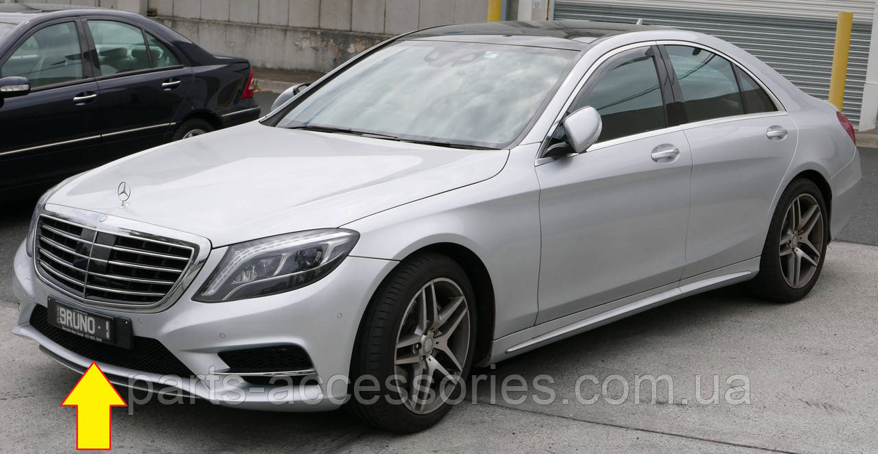 Mercedes S-Class W222 2013-2017 Решітка центральна в передній бампер AMG Нова Оригінал, фото 1